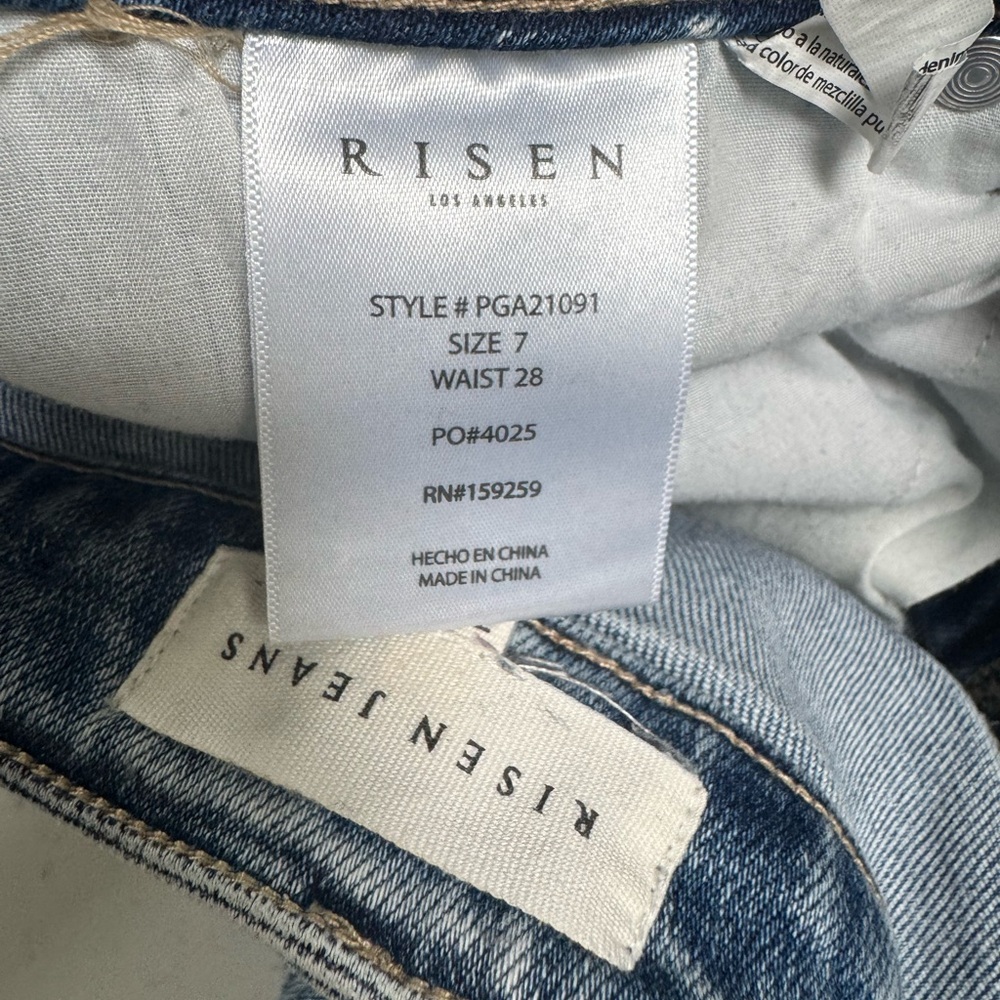 Women's Blue Star Straight Leg Jeans size 27 - Picture 8 of 9